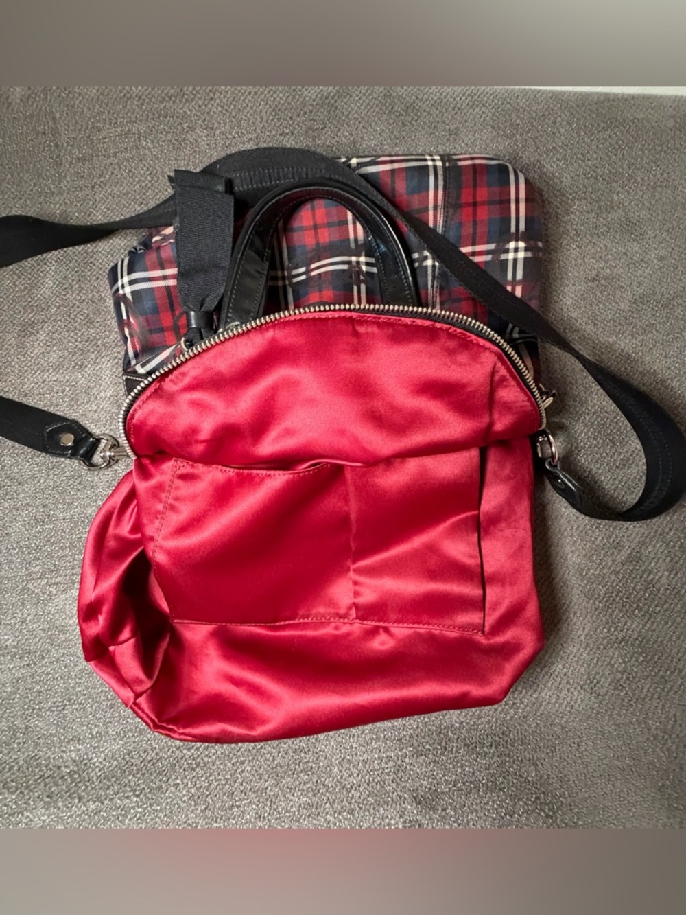 Coach Poppy Tartan Plaid Signature Glam Tote No. H1171-18714 - Picture 10 of 10